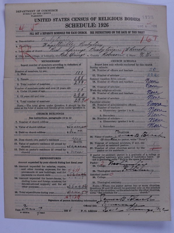 Scan of Presbyterian Church in the United States: 1173
