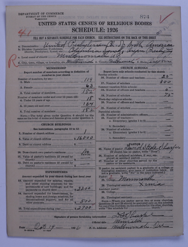Scan of United Presbyterian Church of North America: 874