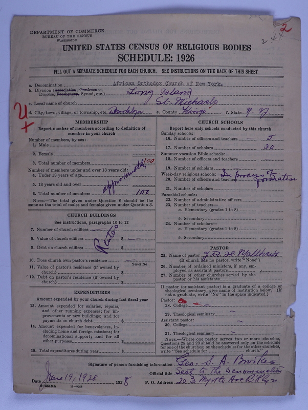 Scan of Federated Churches: 2