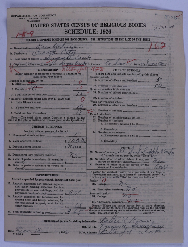 Scan of Presbyterian Church in the United States of America: 4736