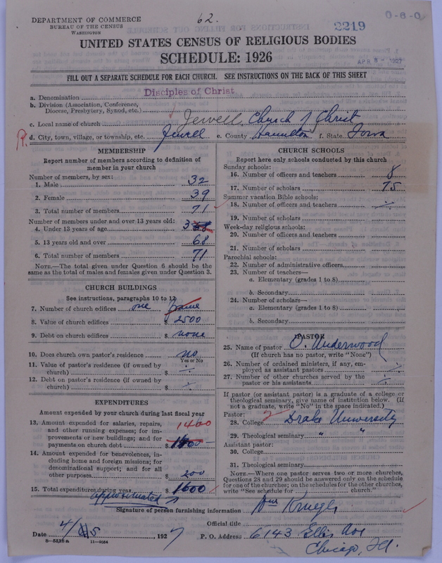 Scan of Disciples of Christ: 2219