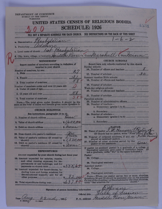 Scan of Presbyterian Church in the United States of America: 4531