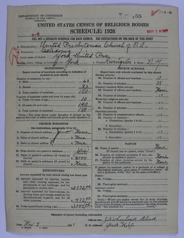 Scan of United Presbyterian Church of North America: 55