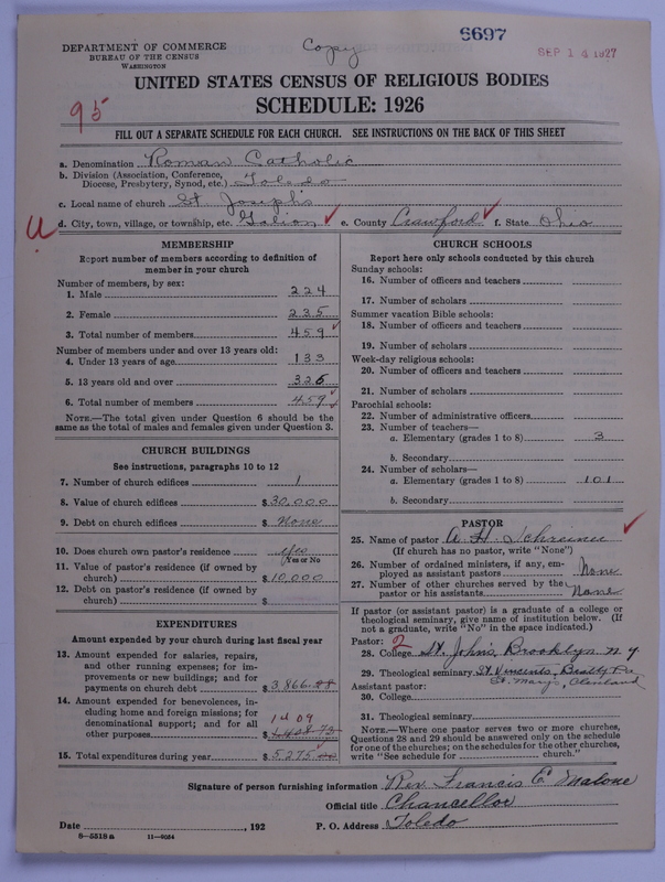 Scan of Roman Catholic Church: 6697