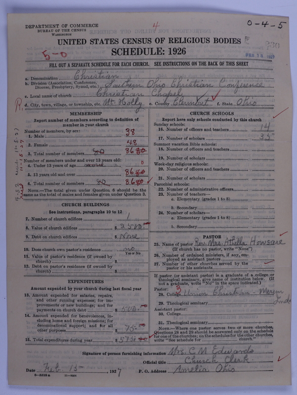 Scan of Christian Church (General Convention of the Christian Church): 230