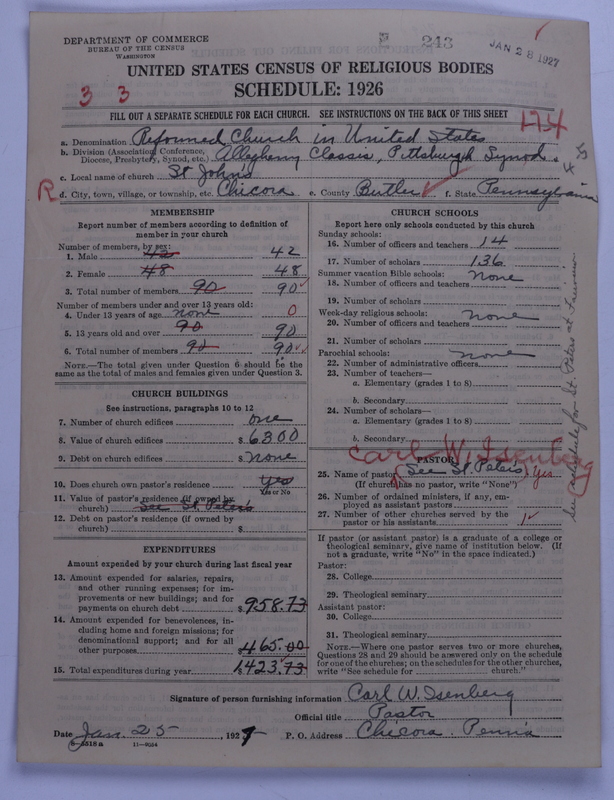 Scan of Reformed Church in the United States: 243