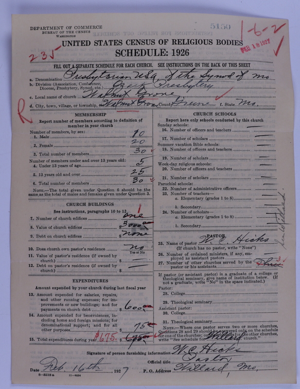 Scan of Presbyterian Church in the United States of America: 5150