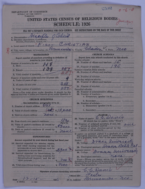 Scan of Disciples of Christ: 2592