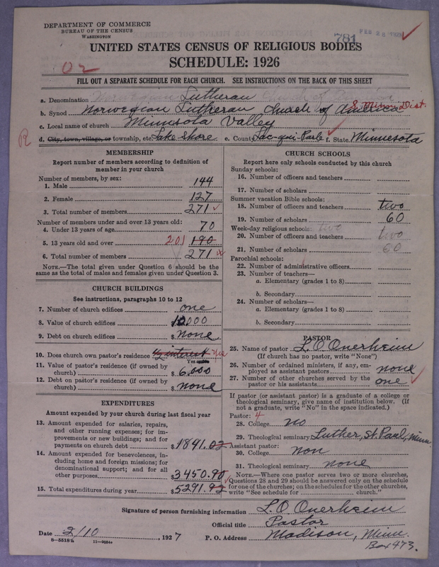 Scan of Norwegian Lutheran Church of America: 781