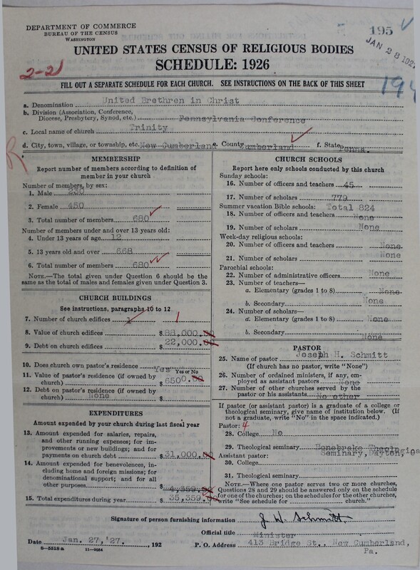 Scan of Church of the United Brethren in Christ: 195