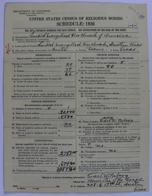 Scan of Swedish Evangelical Free Church of the United States of America: 92