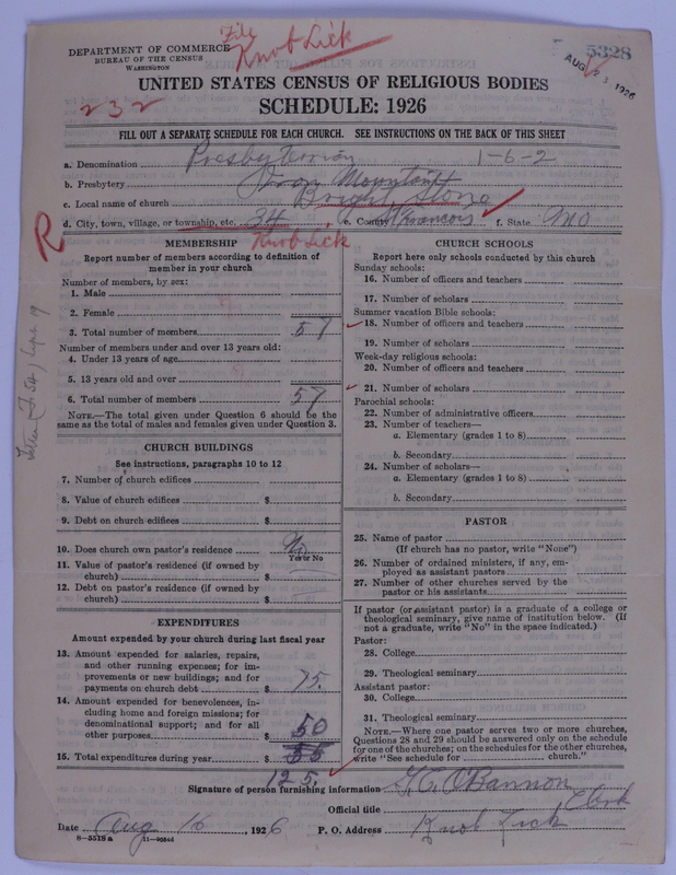 Scan of Presbyterian Church in the United States of America: 5328