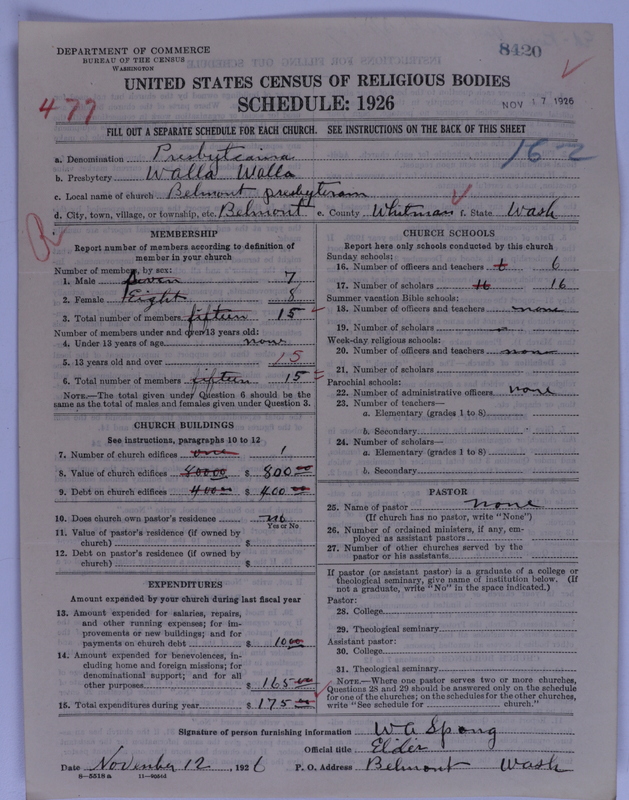 Scan of Presbyterian Church in the United States of America: 8420
