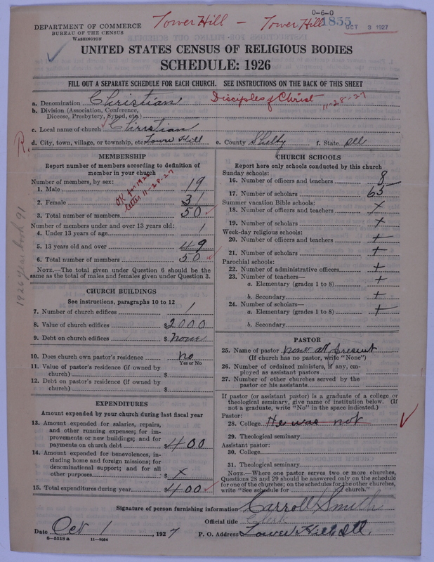 Scan of Disciples of Christ: 1855