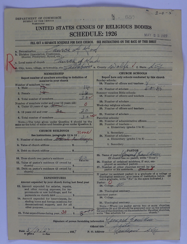 Scan of Church of God (Headquarters, Anderson, Ind.): 657