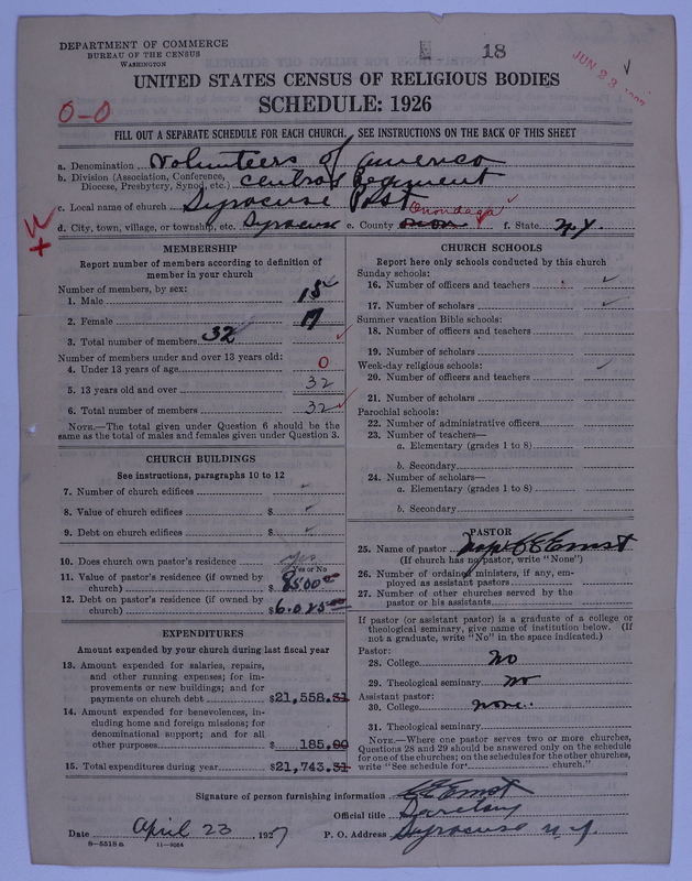 Scan of Volunteers of America: 18