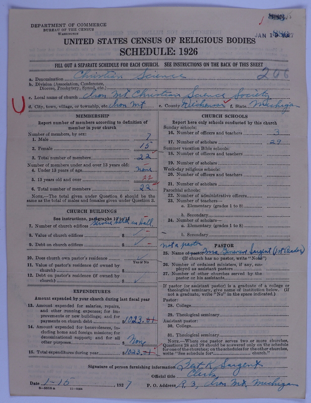 Scan of Church of Christ, Scientist: 886