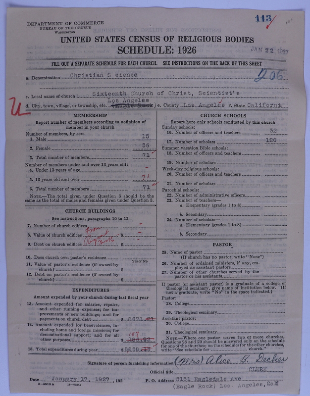 Scan of Church of Christ, Scientist: 113