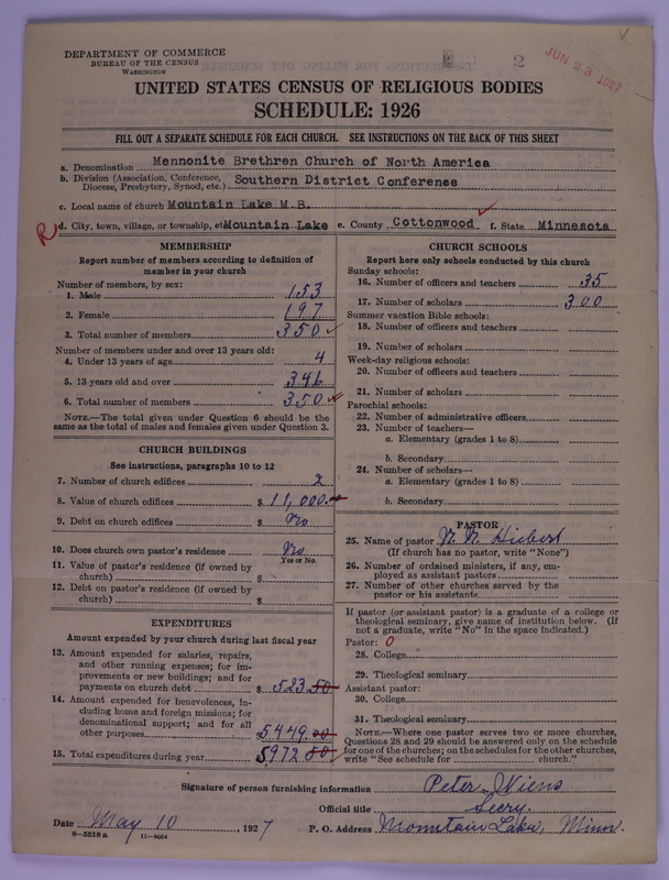 Scan of Mennonite Brethren Church of North America: 2