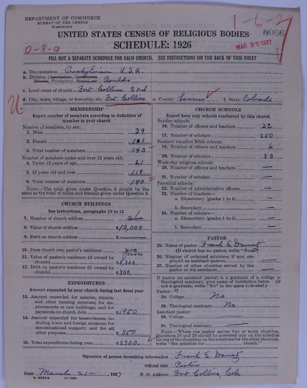 Scan of Presbyterian Church in the United States of America: 8066