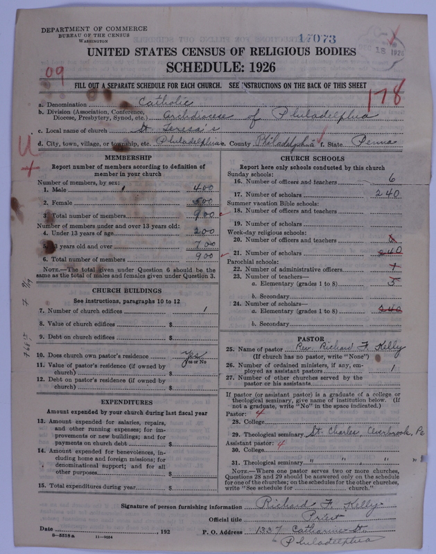 Scan of Roman Catholic Church: 17073