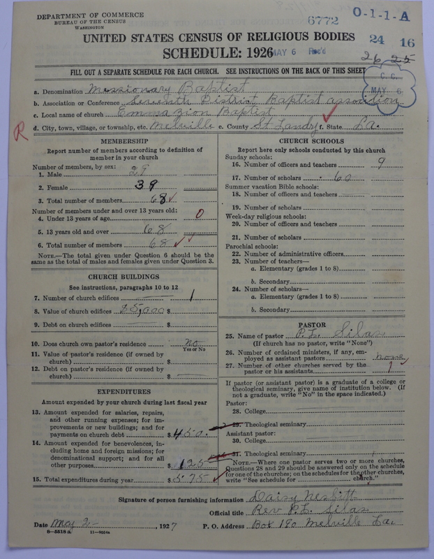 Scan of Negro Baptists: 6772