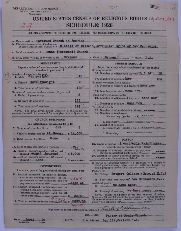 Scan of Reformed Church in America: 327