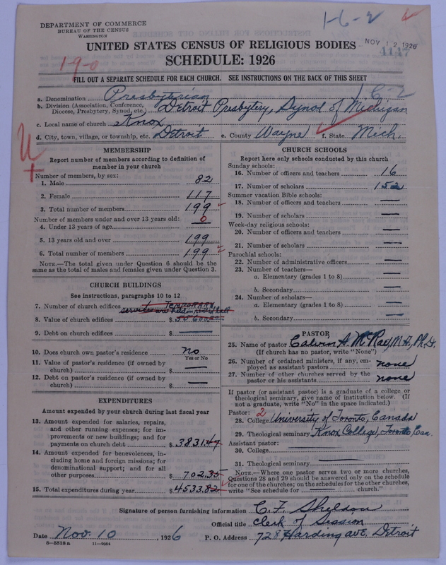 Scan of Presbyterian Church in the United States of America: 4147