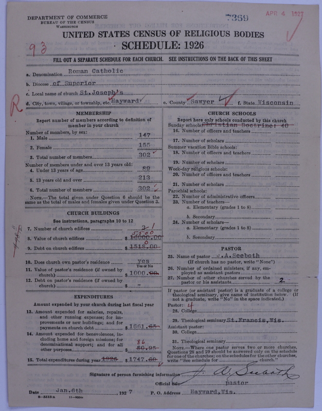 Scan of Roman Catholic Church: 7369