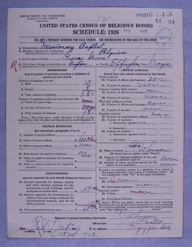 Scan of Negro Baptists: 8824