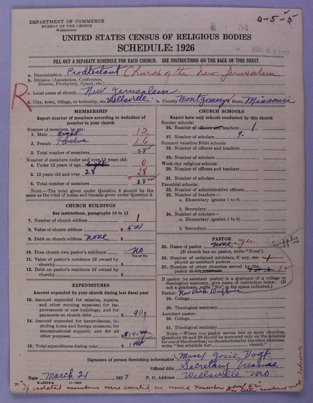Scan of General Convention of the New Jerusalem in the United States of America: 54