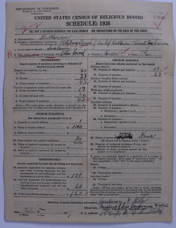 Scan of United Lutheran Church in America: 1308