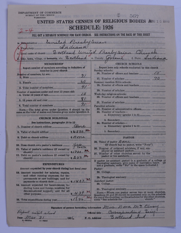 Scan of United Presbyterian Church of North America: 567
