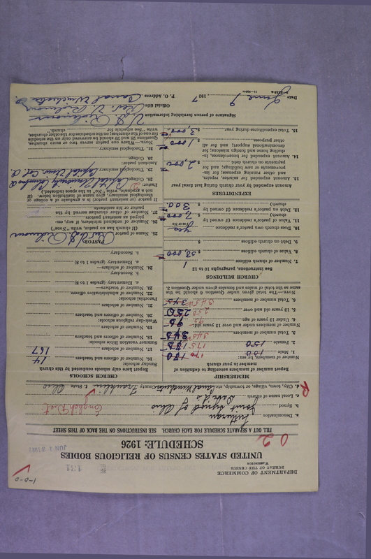 Scan of Synod of the Reformed Presbyterian Church of North America: 131