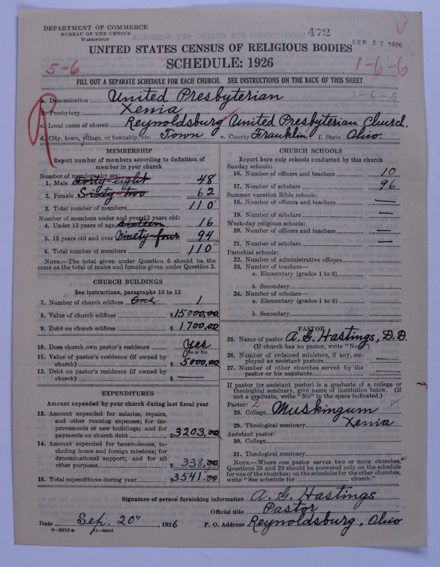 Scan of United Presbyterian Church of North America: 472