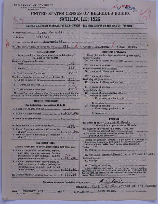 Scan of Roman Catholic Church: 9298