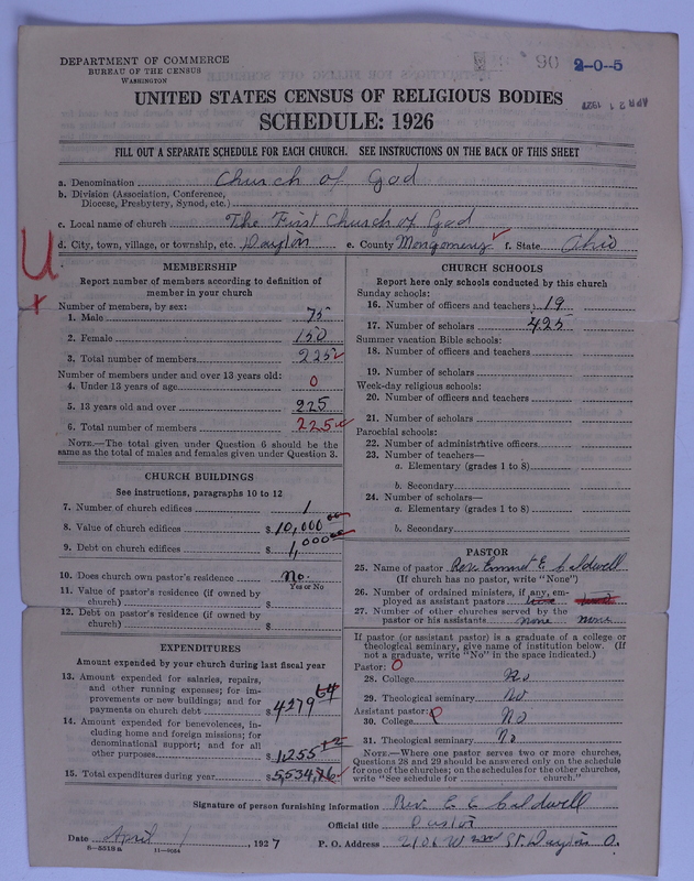 Scan of Church of God (Headquarters, Anderson, Ind.): 90