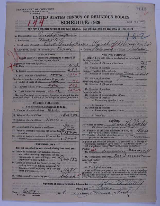 Scan of Presbyterian Church in the United States of America: 3143