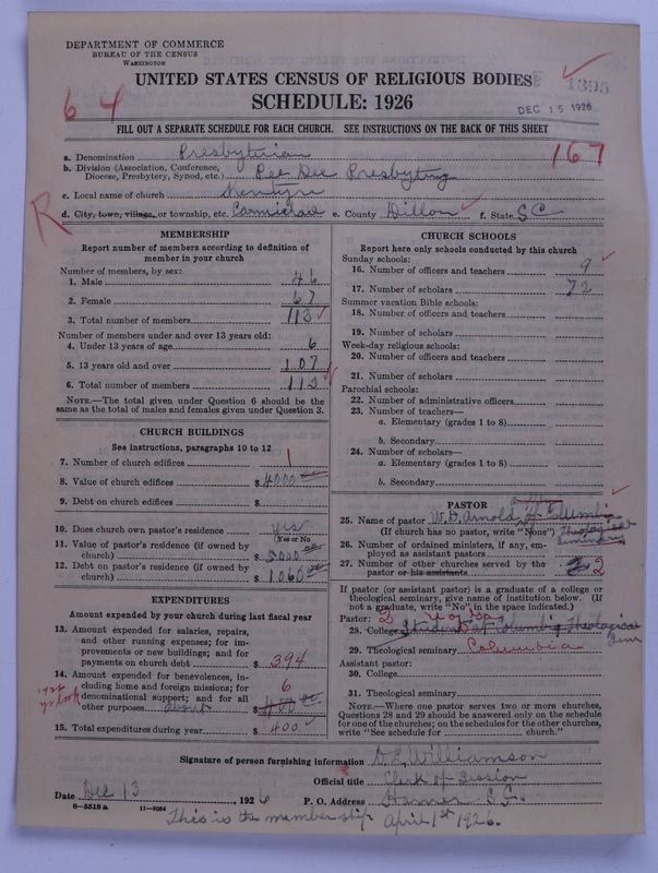 Scan of Presbyterian Church in the United States: 1395