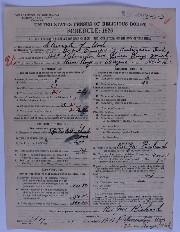 Scan of Church of God (Headquarters, Anderson, Ind.): 290