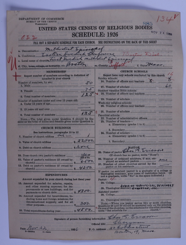 Scan of Methodist Episcopal Church: 885