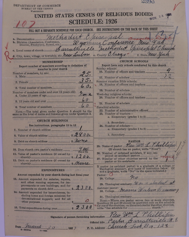 Scan of Methodist Episcopal Church: 2390