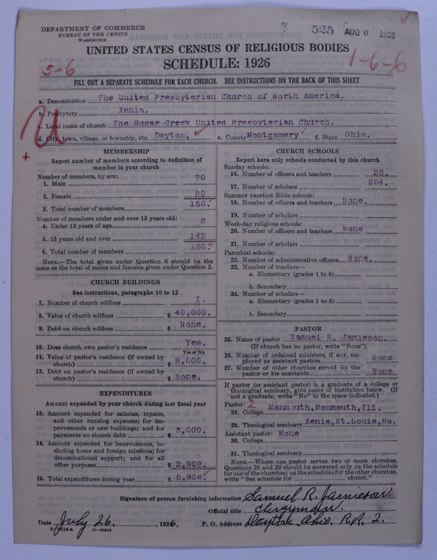 Scan of United Presbyterian Church of North America: 525