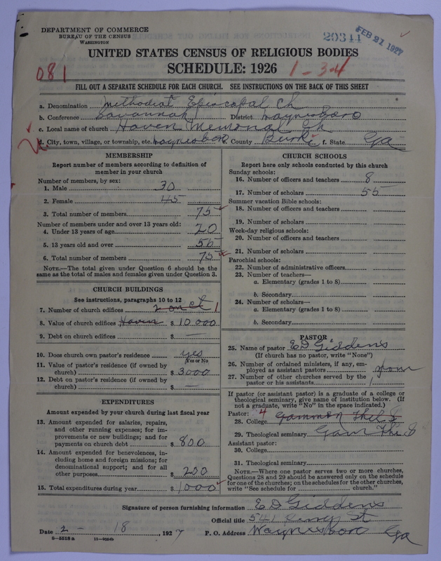 Scan of Methodist Episcopal Church: 20344