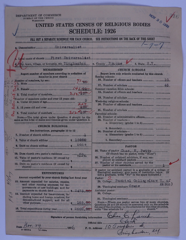 Scan of Universalist Church: 216