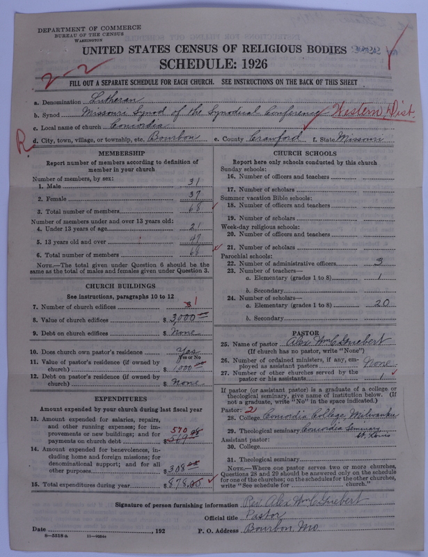 Scan of Evangelical Lutheran Synodical Conference of America: Evangelical Lutheran Synod of Missouri, Ohio, and Other States: 2222