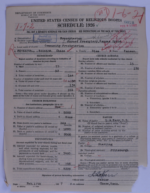 Scan of Presbyterian Church in the United States of America: 6074