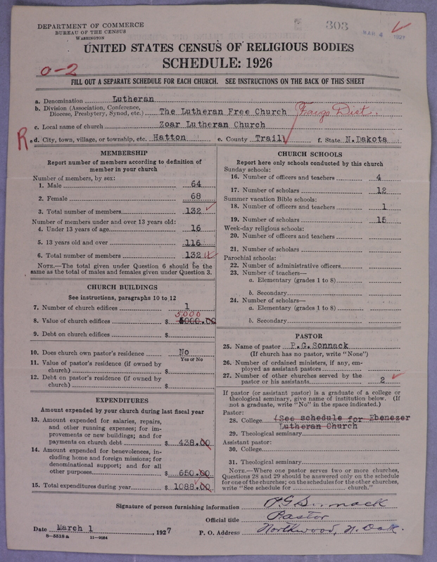 Scan of Lutheran Free Church: 303