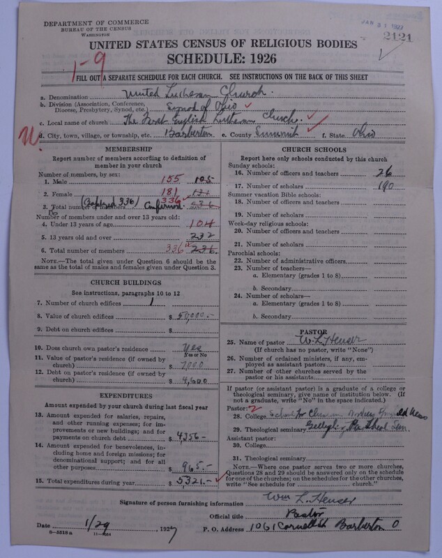 Scan of United Lutheran Church in America: 2121