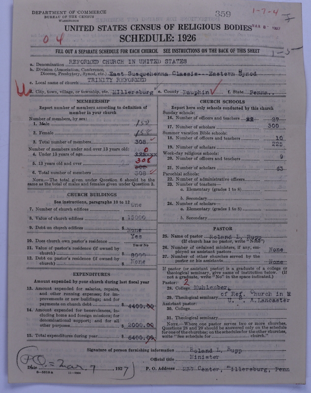 Scan of Reformed Church in the United States: 358